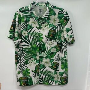 McGuire’s Irish Pub St Patrick’s Day Tropical Hawaiian Shirt Unisex L